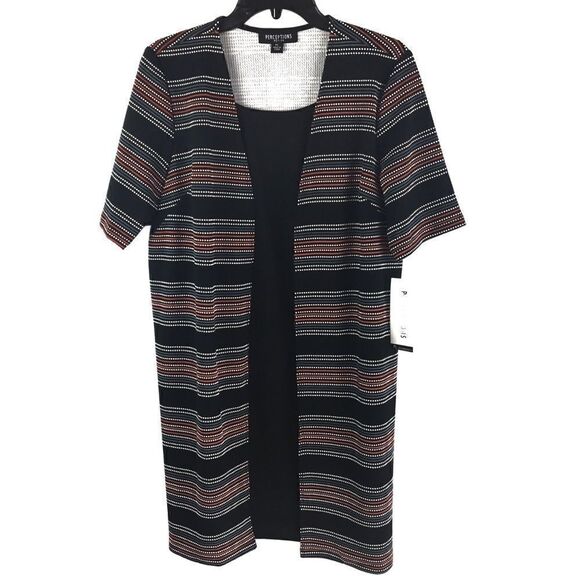 Perceptions Jacket Dress One Piece Petite Large - Picture 1 of 7